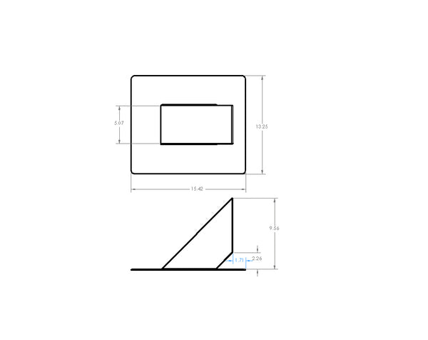 Quickflash AC U-S Universal Squared HVAC Flashing