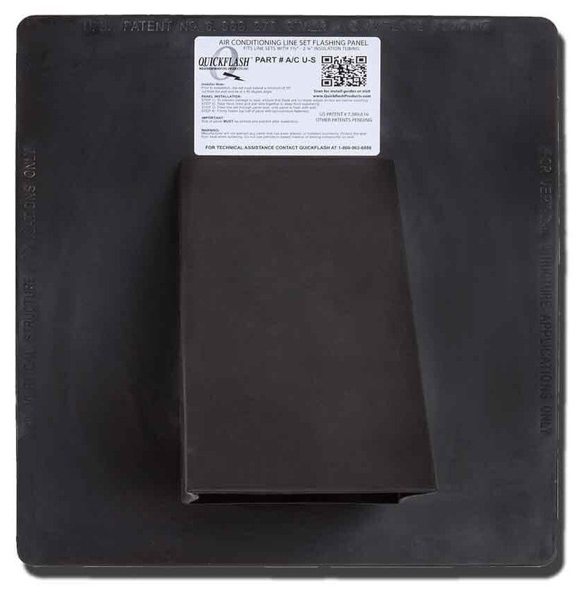 Quickflash HVAC Flashing Squared Line Set Flashing Panel | EBP