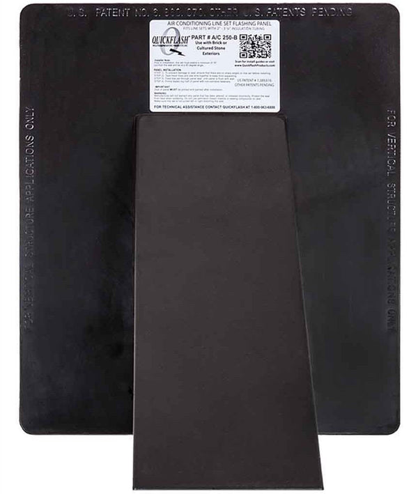 Quickflash HVAC Flashing A/C U-B Line Set (Brick and Stone)