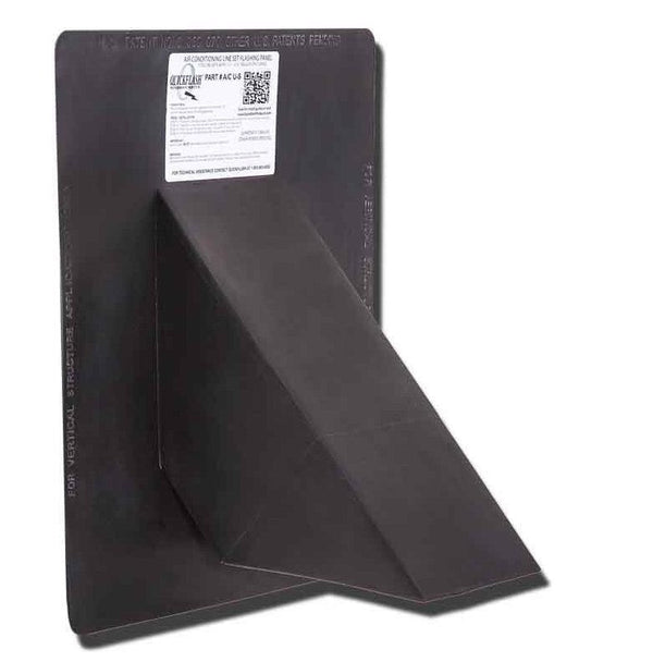 Quickflash HVAC Flashing - A/C U-S Squared Line Set Flashing Panel