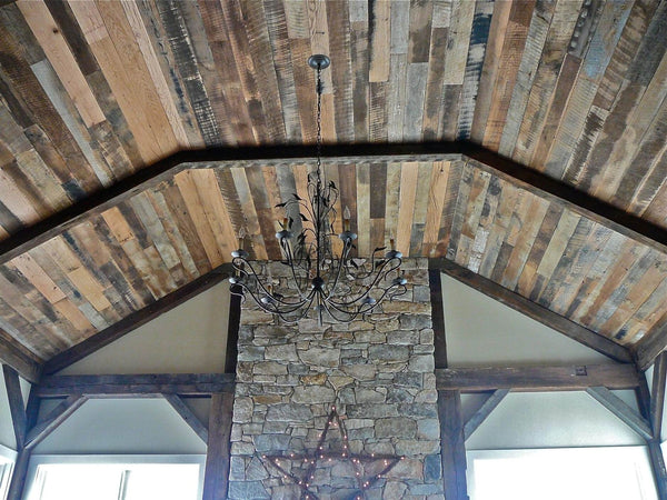 Reclaimed Rustic Barnwood wall covering