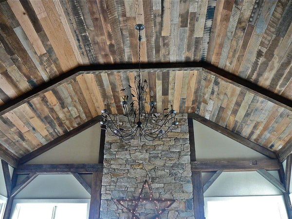 Reclaimed Rustic Barnwood wall covering