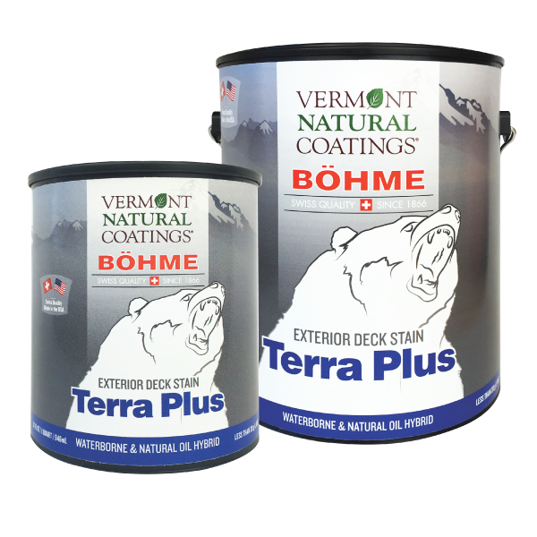 Vermont Natural Coatings - Bohme Terra Plus Exterior Deck Stain