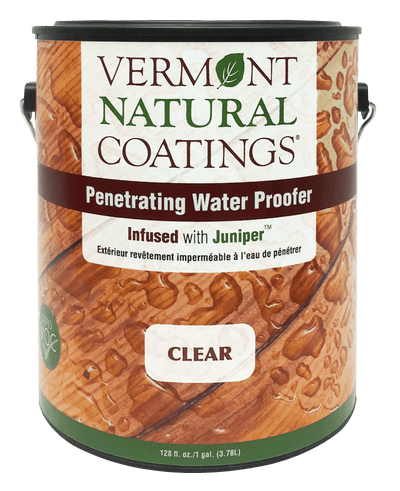 Vermont Natural Coatings Exterior Water Proofer Infused with Juniper