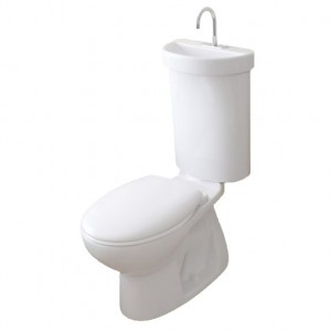 Caroma Profile Smart 305 Dual Flush Toilet with Sink