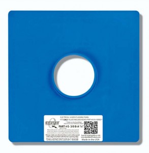 Quickflash E-3/0 B-A 7/8" Flashing Panel for Electrical