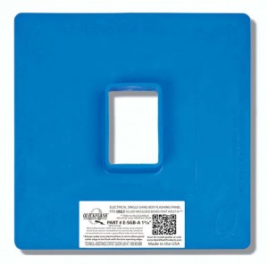 Quickflash E-SGB A 1 3/8" Flashing Panel for Electrical