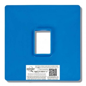 Quickflash E-SGB A 7/8" Flashing Panel for Electrical