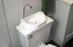 Sinkpositive Toilet Sink Accessory