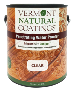 Penetrating Water Proofer infused with juniper