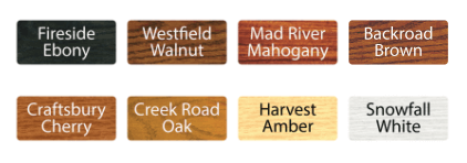 Vermont Natural Coatings all-in-one Stain and Finish color selection