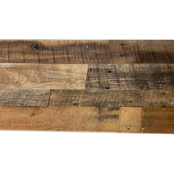 Reclaimed Barn Wood Wall Covering 3/8 x 48 - Eco-Building Products