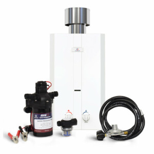 Eccotemp L10 Portable Tankless Water Heater with Pump and Strainer